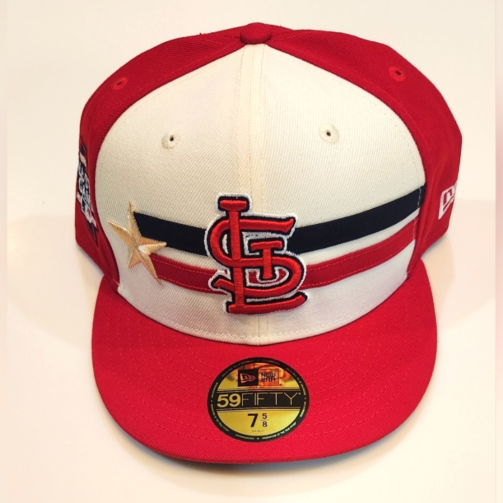 CARDINALS|New Era 59Fifty Exclusive MLB On-Field Fitted|Red/White All-Star|7 5/8